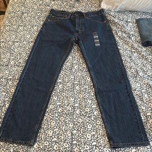 Levi's Dark Blue Straight Jeans